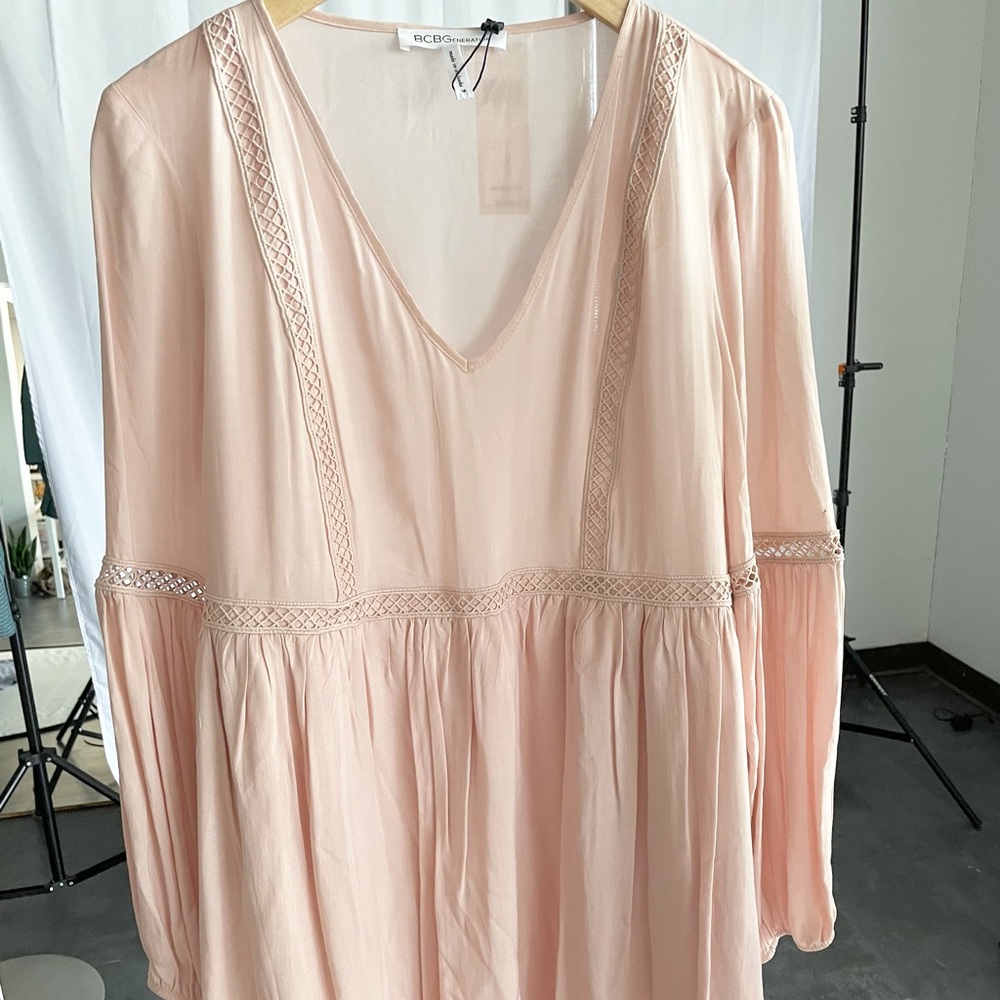 BCBG Babydoll Dress. Size M